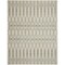Homeroots 8 x 10 ft. Ivory & Gray Geometric Area Rug 385756 - alternate 1